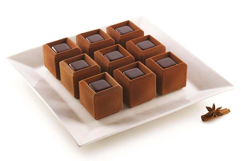Molde de silicone 3D Silikomart Mosaico
