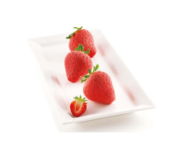 Silikoni multaa 3D Silikomart Fragole 2