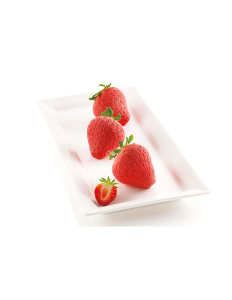 Silisiumform 3D Silikomart Fragole