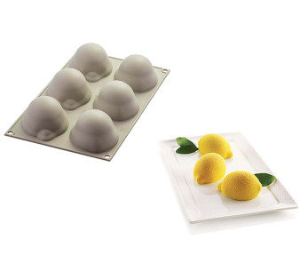 Molde de silicone 3D Silikomart Limão