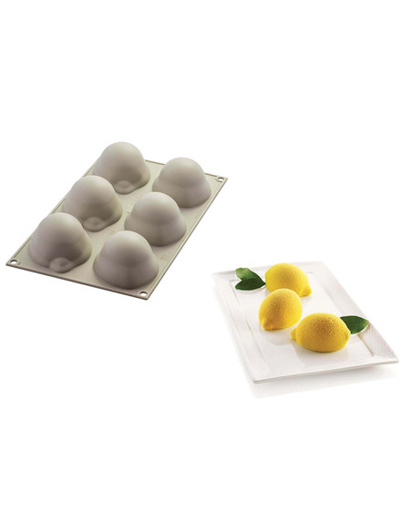 Molde silicona 3D Silikomart Limón