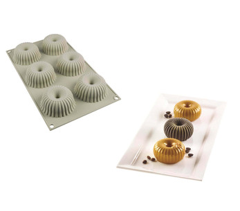 3D Molde silicona Silikomart Mini Raggio