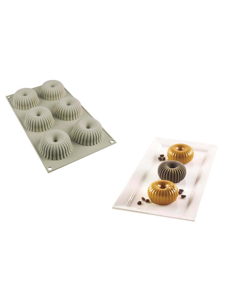 3D Molde silicona Silikomart Mini Raggio