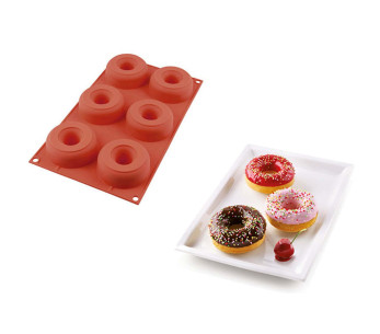 Molde de silicone Donuts