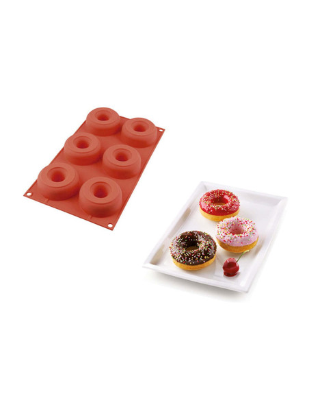 Molde de silicone Donuts
