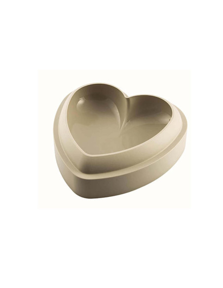 Molde de silicone 3D Silikomart Batticuore