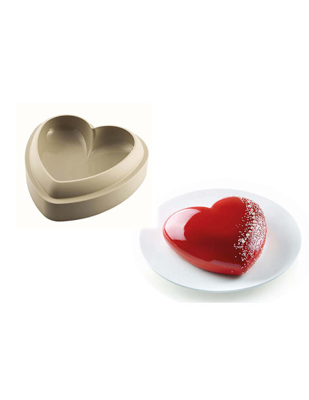 Silicon mold 3D Silikomart Heartbeat