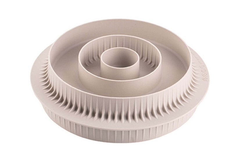 Molde de silicone 3D redondo multi-inserção Silikomart