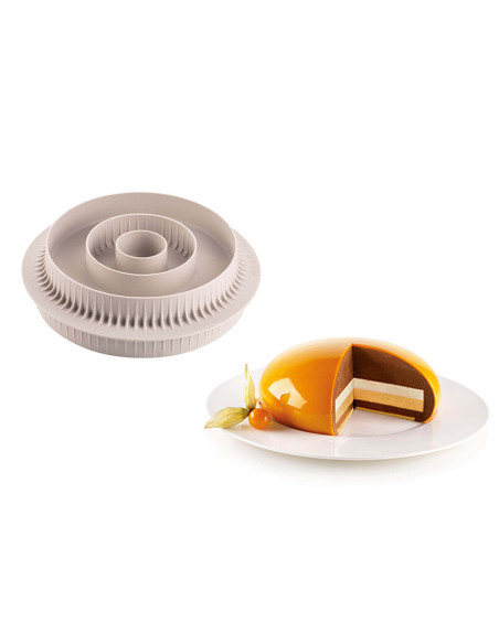 Silikomart Multi-insert rund 3D silikonform