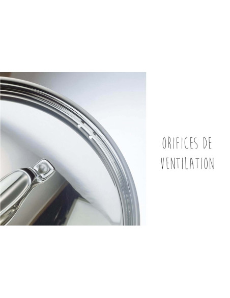 Coperchio in acciaio inox Beka Chef