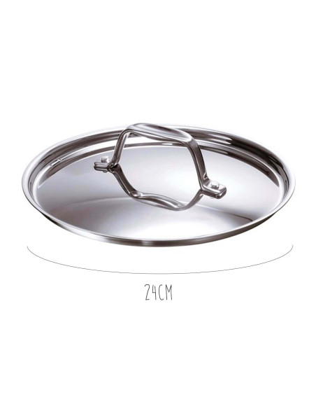 Coperchio in acciaio inox Beka Chef