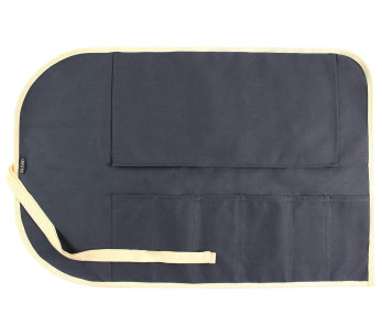 Estojo de lona azul tradicional Wusaki para 6 facas 2