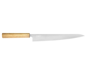 Wusaki Migaki G3 27 cm coltello giapponese sujihiki fatto a mano