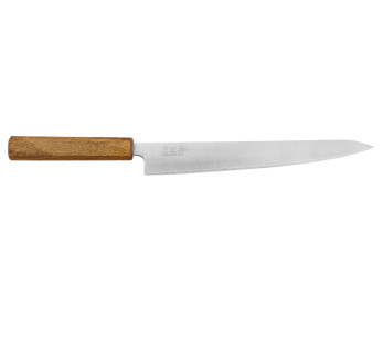 Wusaki Migaki G3 24cm handgjord japansk sujihikikniv