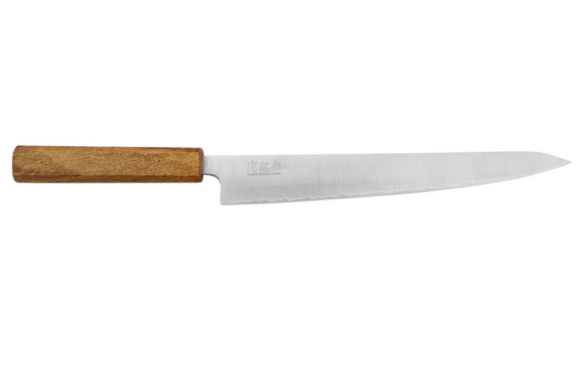 Wusaki Migaki G3 24cm handmade Japanese sujihiki knife