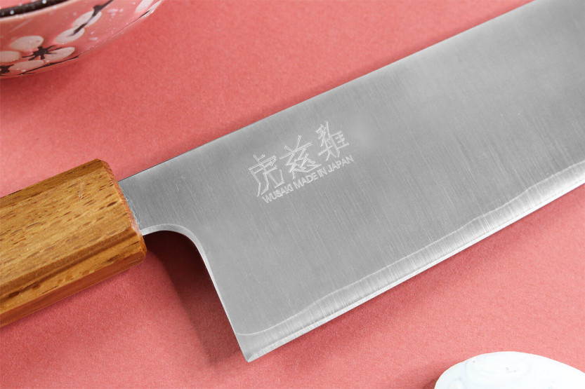 Wusaki Migaki G3 24cm handgemaakt Japans sujihiki mes