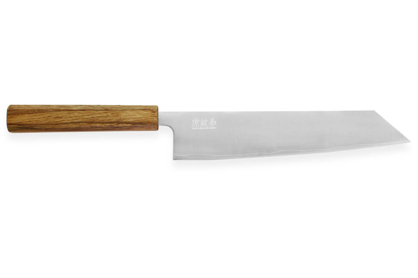 Faca kiritsuke japonês artesanal Wusaki Migaki G3 24cm