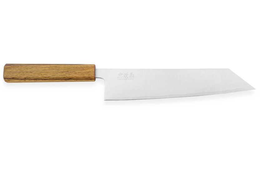 Kiritsuke mes japonais artisanal Wusaki Migaki G3 21cm