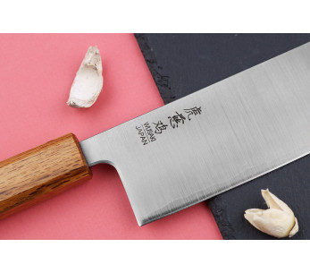 nakiri kniv Japonais artisanal Wusaki Migaki G3 16,5cm 2