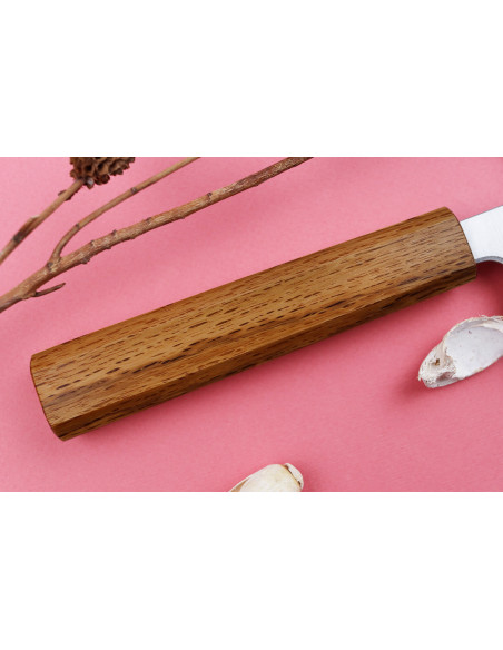 nakiri kniv Japonais artisanal Wusaki Migaki G3 16,5cm