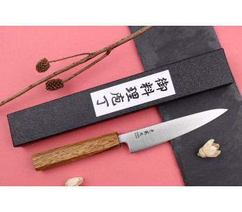 Faca universal japonesa artesanal Wusaki Migaki G3 13,5cm 2
