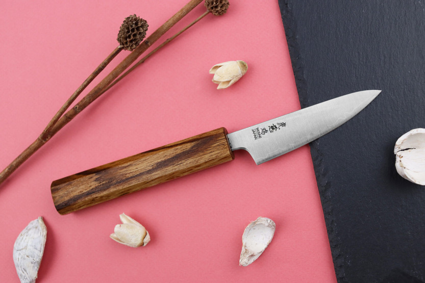 Japanisches handgefertigtes Spickmesser Wusaki Migaki G3 8cm