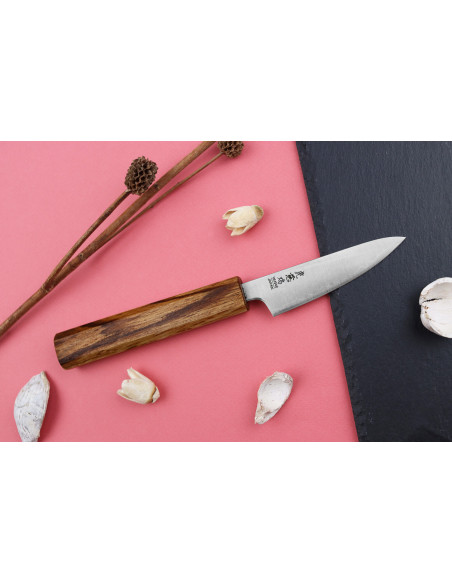 Japanisches handgefertigtes Spickmesser Wusaki Migaki G3 8cm