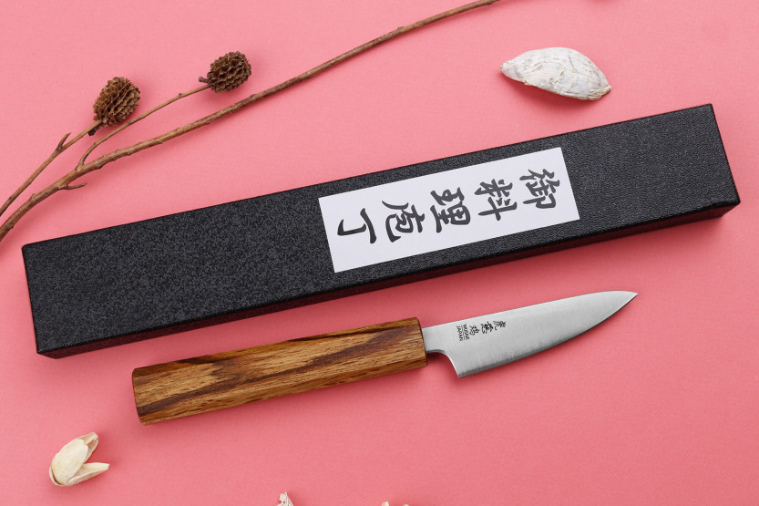 Wusaki Migaki G3 8 cm håndlavet japansk urtekniv