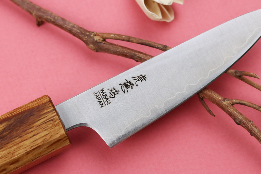 Japanisches handgefertigtes Spickmesser Wusaki Migaki G3 8cm
