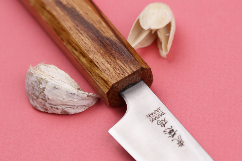 Faca de aparar japonesa Wusaki Migaki G3 8cm