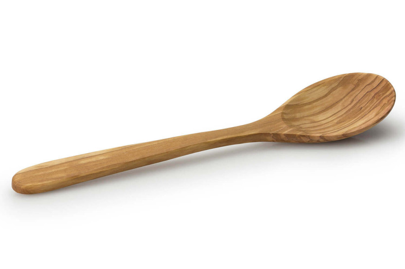 Continenta cuchara mezcladora grande de madera de olivo 35cm