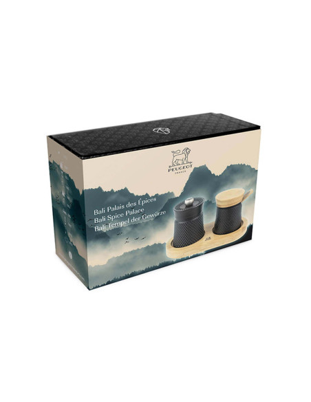 Peugeot Bali Palais des Epices box with pepper mill and salt pot