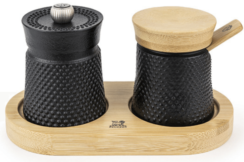 Peugeot Bali Palais des Epices box with pepper mill and salt pot