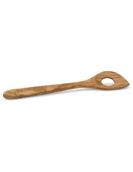 Continenta olijfhouten menglepel 30cm