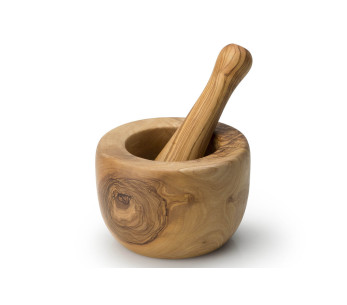 Mortero de madera de olivo Continenta