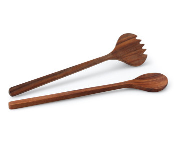 Continenta Salatbesteck 2er-Set aus Akazienholz 36cm