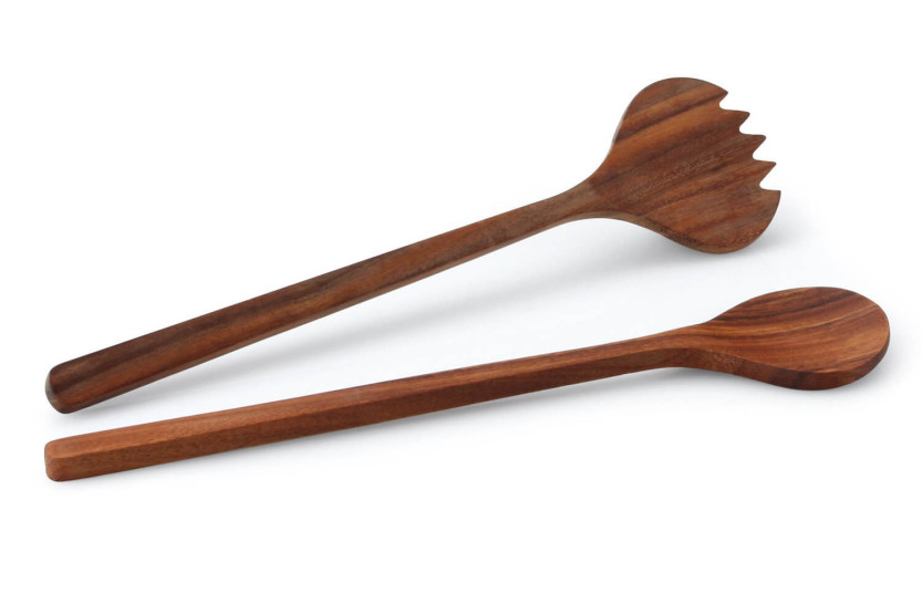 Continenta Salatbesteck 2er-Set aus Akazienholz 36cm