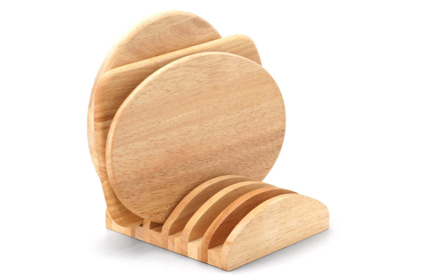 Soporte universal para tablas de cortar de madera de caucho Continenta