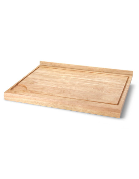 Continenta dobbeltsidet skærebræt i gummitræ 62x46,5x4,5cm