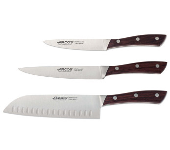3 Arcos Natura -keittiöveitsen sarja: Santoku 2