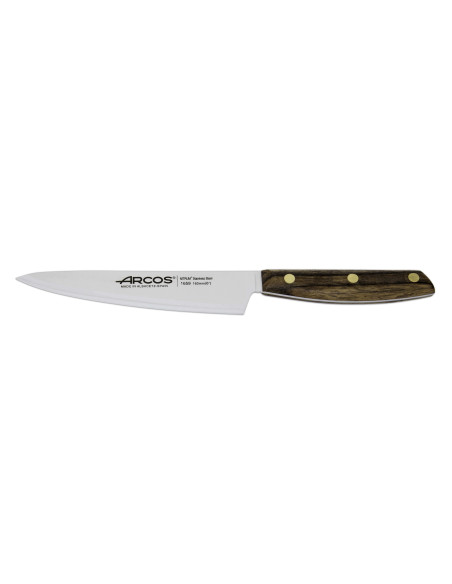 Set of 3 Arcos Nordika kitchen knives: 1 Office + 1 Chef 16cm + 1 Chef 21cm