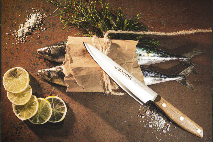 Set of 3 Arcos Nordika kitchen knives: 1 Office + 1 Chef 16cm + 1 Chef 21cm