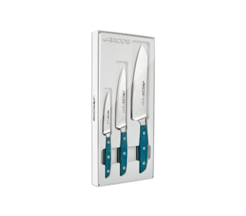 3 Arcos Brooklyn -keittiöveitsen sarja: Santoku