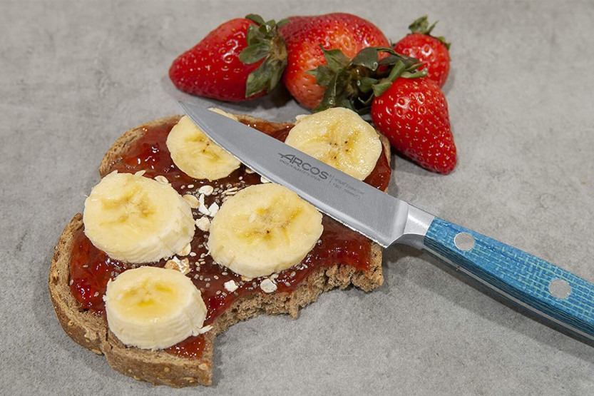 Juego de 3 cuchillos de cocina Arcos Brooklyn: Office + Universal + Santoku