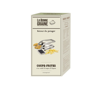 Cortador de virutas de acero inoxidable de 2 tamaños La Bonne grano 2