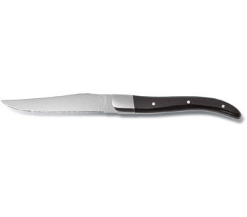 Set in scatola di 6 coltelli da bistecca Comas ACR Black in acciaio inox 13/0 2