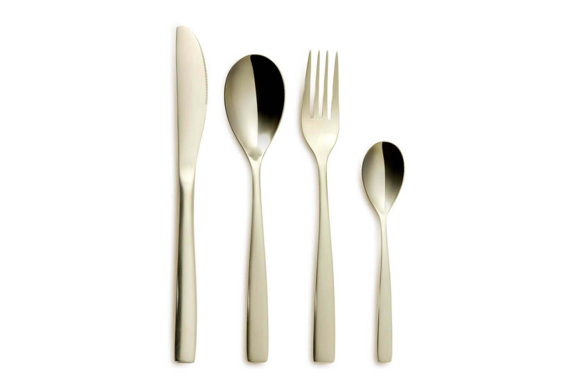 24-piece Comas BCN Colors Champagne stainless steel 18/0 cutlery set