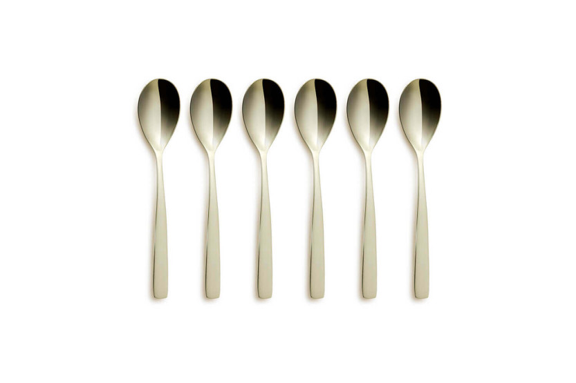 24-piece Comas BCN Colors Champagne stainless steel 18/0 cutlery set