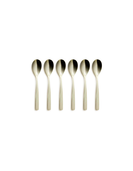 24-piece Comas BCN Colors Champagne stainless steel 18/0 cutlery set
