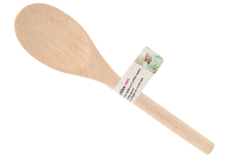 Cuchara infantil de madera de haya - 16cm